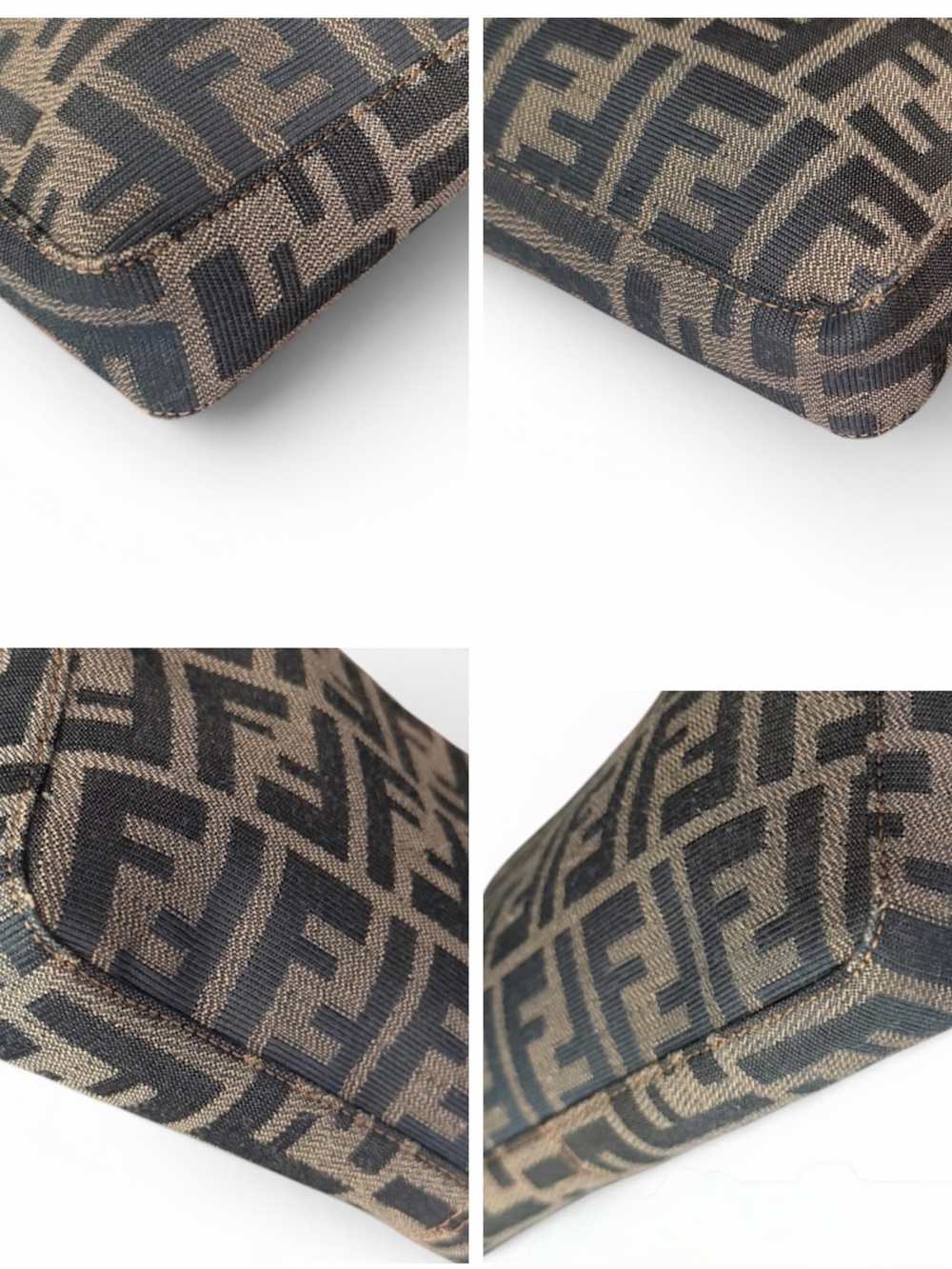 Fendi Zucca FF Pochette Baguette Vintage - Picture 8 of 12